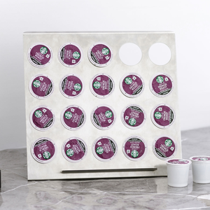 Soporte Magnético para Cápsulas de Café, Adhesivo para Montar en la Pared, Organizador de Almacenamiento para Cápsulas de Café para Refrigerador, Compatible con Cápsulas de Café Nespresso <span class=keywords><strong>Dolce</strong></span> <span class=keywords><strong>Gusto</strong></span> - Product Image 5