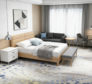 Tapis Axminster sur mesure élégant au design moderne pour la décoration des chambres d'hôtel - Product Image 6