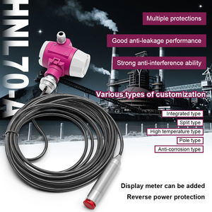 مقياس مستوى الوقود الهيدروليكي الهيدروليكي المغمور بئر غاطسة ديجيتال لقياس مستوى المياه مسبار مستشعر مستوى المياه لخزان السائل - Product Image 3