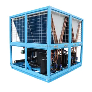 China Top 10 Industrial Water Cooled Chillers 3 HP 20HP 30HP Industrial Water Chiller 50 Ton