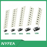 Fusible Autorreparable NYFEA PTC0603/0805, Termistor de Coeficiente de Temperatura Positivo, Alternativa a la Serie TFPT, PTCs SMD