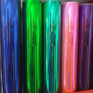 Stiker Pembungkus Vinil Emas Mawar Cermin Krom Mengilap Tinggi Fashion Stiker Pembungkus Mobil Bebas Gelembung Udara & Pembungkus Kendaraan Film Vinil - Product Image 3