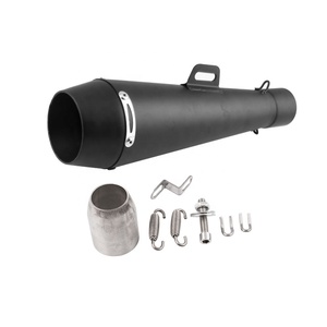 Resistente a alta temperatura negro M4 de 51 mm silenciador de escape de tubería con DB asesino Slip - Product Image 2