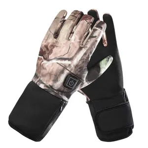 Lightweight Waterproof Winter Heated Hunting Gloves with Battery Heating Function