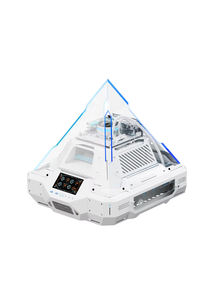 Boîtier PC Mecha Space NPC <span class=keywords><strong>ALSEYE</strong></span>, design futuriste et technologique, micro ATX/ITX, refroidisseur 360, boîtiers et tours d'ordinateurs de jeu - Product Image 3