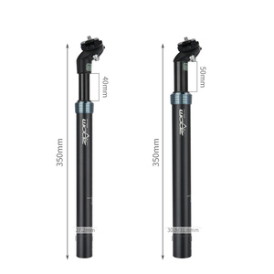 27,2/30,9/31,6*350MM bicicleta de montaña tija de sillín Manual telescópico ZOOM bicicleta cuentagotas tija de sillín - Product Image 4