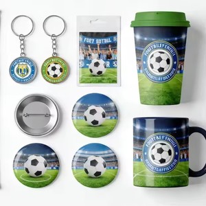 Regalos Promocionales con Logotipo Personalizado, Tazas de Acero Inoxidable, Regalos de Balón de Fútbol, Recuerdos Deportivos de Fútbol, Productos para la Copa <span class=keywords><strong>Mundial</strong></span> de Fútbol - Product Image 4