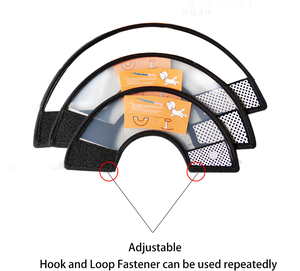 Réglable Après Chirurgie Confortable Pet Récupération Collier Cône Chien Lapin chat Reine Cône <span class=keywords><strong>Elizabeth</strong></span> Cercle pour Grand Moyen Petit - Product Image 4