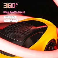 Model Mobil Baru untuk Speaker dengan Subwoofer Volume Tinggi Nirkabel Mini Isi Ulang Plastik Audio Rumah P331