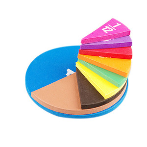Azulejos de <span class=keywords><strong>fracciones</strong></span> magnéticas con logotipo personalizable y barras <span class=keywords><strong>circulares</strong></span> Kit de manipulación de matemáticas arcoíris para educación en el aula escolar preescolar - Product Image 3