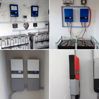 Système d'énergie solaire complet 3kW 5kW système solaire hors réseau système d'onduleur solaire monophasé 230v Mppt pour une utilisation sur le toit d'une maison
