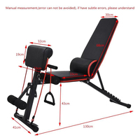 Banc multifonctionnel pliable réglable pour exercices à domicile, musculation et abdominaux – Offre spéciale