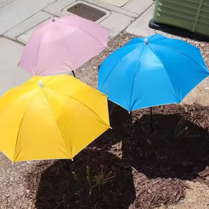 LS Umbrella 09 Protection UV personnalisable Jardin argenté pour plantes en pot Lits de fleurs Contrôle manuel Design mignon Fabriqué en polyester - Product Image 6