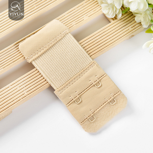 YiYun elastico elastico del <span class=keywords><strong>reggiseno</strong></span> elastico gancio di estensione del <span class=keywords><strong>reggiseno</strong></span> <span class=keywords><strong>2</strong></span> gancio Extender del <span class=keywords><strong>reggiseno</strong></span> in Nylon e nastro per gli occhi elastico <span class=keywords><strong>reggiseno</strong></span> Extender per le donne - Product Image 2