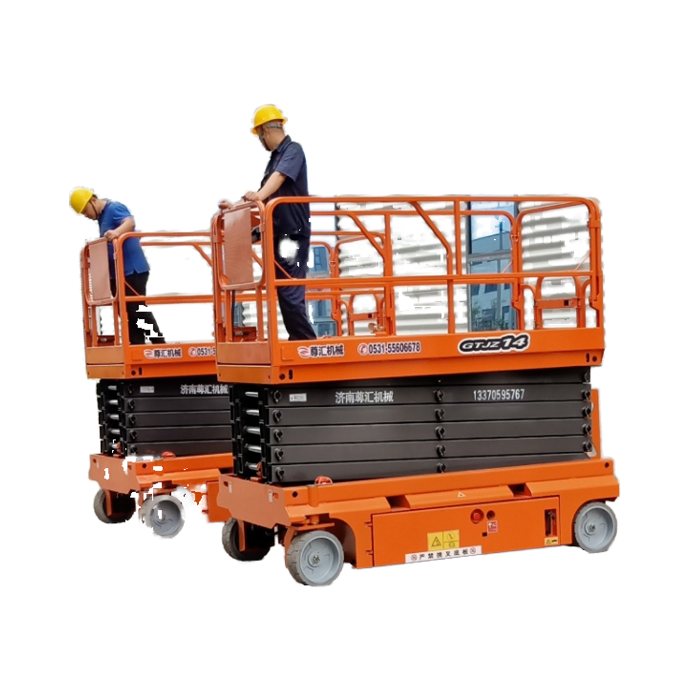 トラックスシザーMOVE TRACKS SCISSOR Scissor Lift on Tracks - High Performance & Stability