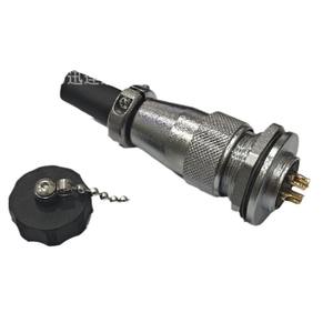 Conector a prueba de agua para aviación WS20, hembra, redondo, de aleación de zinc, chapado en oro, cobre, IP65, enchufe y toma, conector eléctrico - Product Image 1