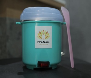 Chauffe-cire électrique automatique avec corps en plastique chauffage rapide température réglable outil d'épilation professionnel - Product Image 1