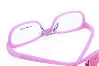 Unisexe TR90 Micro Lunettes Carrées 936 Haute Classique Bleu Sans Charnière Temples Rose Cadre Silicone Nez Pad Sangle Élastique Enfants Lecture