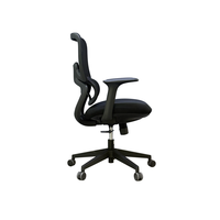 Chaise de bureau ergonomique moderne à dossier mi-haut en maille pour la maison et le bureau – Offre spéciale