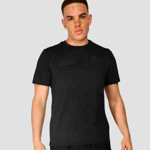T-shirts bambou coton lourd Hiphop à manches courtes t-shirt uni hommes hommes coton Parkour t-shirts respirant - Product Image 1