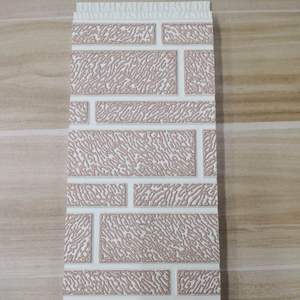 Paneles de <span class=keywords><strong>ladrillo</strong></span> de imitación de alta calidad, aislamiento térmico exterior, tablero de pared Interior, <span class=keywords><strong>Panel</strong></span> sándwich de PU, revestimiento de Metal - Product Image 6
