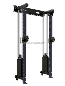 Trainer Funzionale a Parete con Montaggio Laterale, Sistema di Pulegge Regolabile Salvaspazio per Allenamenti Completi a <span class=keywords><strong>Casa</strong></span> - Product Image 5