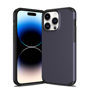Ivymax Slim <span class=keywords><strong>Armor</strong></span> trường hợp đối với iPhone 15 Pro Max Skin Cover quay lại 2 trong 1 trường hợp điện thoại - Product Image 2