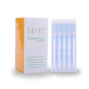 Aiguilles d'acupuncture stériles jetables à poignée en fil d'acier inoxydable de Style coréen avec Tube de guidage sans robinet en plastique - Product Image 6