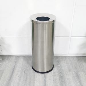 Vuilnisbak Open Top Rond Staal 12l Karton Roestvrijstalen <span class=keywords><strong>Trolley</strong></span> Kar Vuilnisbak Vuilnisbak Rvs Geborsteld - Product Image 6