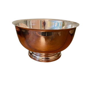 Cuenco para servir ensaladas para frutas y verduras, cuencos de chocolate de Metal de aluminio con diseño martillado pulido dorado - Product Image 6