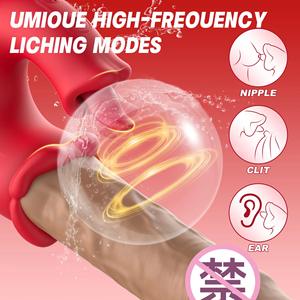 Kadın Titreşim Çubukları Geri Çekilebilir Yapay Penis Vibratör Yetişkin Kadın Seks Oyuncakları - Product Image 4