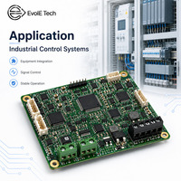 EvolE Tech EVOL-289, Ensamblaje de PCB de Control Industrial de Alta Densidad, 24V DC, 32 Canales de E/S, Conector Multiterminal, Diseño Compacto