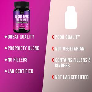Suplemento Quemagrasas Nocturno para Adultos, Apoyo al Metabolismo, Cápsulas Quemagrasas Nocturnas para Mujeres - Product Image 5