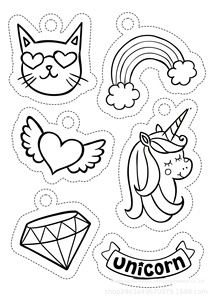 Unicorn Alpaca Painting Color DIY Heat Shrink <strong>Shrinky</strong> <strong>Dinks</strong> Novelty Handmade Training Toys - Product Image 6