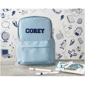 Çocuk schoolbag sırt çantası çocuk çantası okul çantaları moda saf renk kapasitesi özel sırt çantası