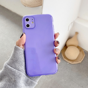 เคสโทรศัพท์ซิลิโคน TPU นิ่มสีเรืองแสง,สำหรับ <span class=keywords><strong>iPhone</strong></span> 13 12 Pro 7 8 Plus SE <span class=keywords><strong>2022</strong></span> 11 Pro XR <span class=keywords><strong>X</strong></span> XS Max ฝาหลังใส Funda - Product Image 6
