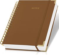 Cuaderno Espiral Personalizado al por Mayor con Logotipo, Tapa Dura Impermeable, Libro de Fotos con Espiral, Material de Cubierta de Cuero, PVC, Papel, Tela y PP