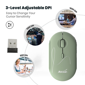 Nhà Máy Bán Buôn PC Phụ Kiện Máy Tính Tùy Chỉnh Xách Tay <span class=keywords><strong>Mini</strong></span> Chuột Máy Tính Có Thể Sạc Lại Chuột Không Dây Cho Máy Tính Xách Tay - Product Image 3