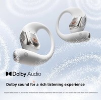 OpenFit2+T921 Écouteurs semi intra-auriculaires pour le sport 5.4 avec annulation active du bruit (ANC), étanchéité IPX5, autonomie de 20 heures