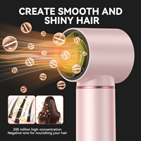 Brosse à air chaud professionnelle 5 en 1, 1000W, ensemble de coiffure multifonctionnel, sèche-cheveux avec 5 accessoires et logo personnalisé