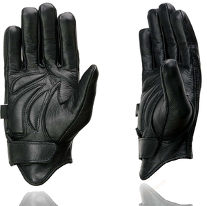 Guantes de Cuero para Conducir en Invierno, Guantes de Motocicleta Acolchados y Gruesos para Protección Cálida de Manos y Brazos - Product Image 4