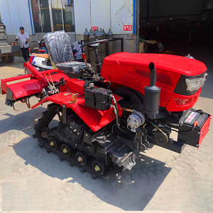 Tractor Oruga de 35 CV de Doble Uso para Riego y Sequía con Rotocultor - Product Image 4