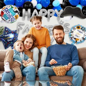 Globos de Aluminio de 18 Pulgadas PARA EL Día <span class=keywords><strong>del</strong></span> <span class=keywords><strong>Padre</strong></span> en España con Feliz Día <span class=keywords><strong>del</strong></span> <span class=keywords><strong>Padre</strong></span> y Feliz Día <span class=keywords><strong>del</strong></span> <span class=keywords><strong>Padre</strong></span> para Decoraciones de Fondo de Fotos de Fiesta - Product Image 2