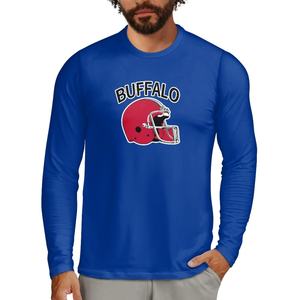 Sublimación Fútbol Equipo Buffalo Hombre Camisetas Impresión personalizada Venta al por mayor Washington <span class=keywords><strong>Rugby</strong></span> Team Hombre Camisetas de manga larga - Product Image 1