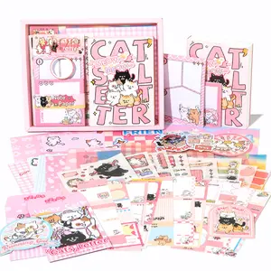 Set di blocco per appunti per Notebook SIMNO Kawaii grazioso Kit di diario regalo per bambini