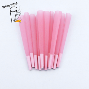 Wholesale 109MM Classic Brown Cigarette Paper Cone Customizable LOGO <b>Smoking</b> Roll Paper Accessories - Product Image 4