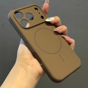 Funda magnética de silicona líquida para iPhone 17 Pro, con 16 botones integrados, ajuste perfecto y orificios precisos para iPhone 12 - Product Image 3