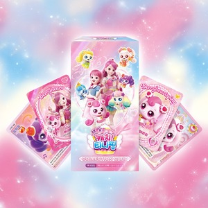 Korean Collection Card Catch! Teenieping Trading Cards <b>Kids</b> Character Collectibles Kawaii Animation Format Wholesale - Product Image 4
