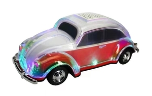 Altavoz Bluetooth Portátil con Subwoofer, Luces LED Intermitentes, Altavoz Inalámbrico para Exteriores, para Viajes en Auto, Fiestas y Música - Product Image 5