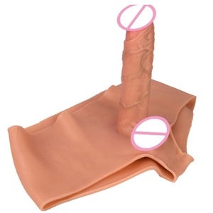 SXXY 24cm Long Realistic Wearable <b>Dildo</b> Pants for Women Penis Panties Masturbators Silicone Female Sex Toys Lifelike - Product Image 5